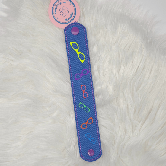 Jeans Armband Neon-Brillen - 19,5cm - No 18